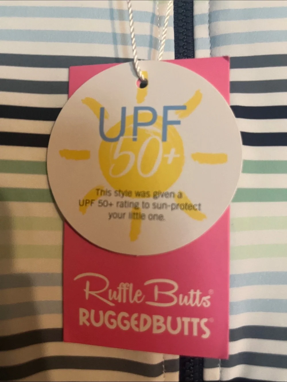 RuggedButts Long Sleeve One Piece Rash Guard Swimsuit